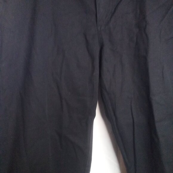 Merona Cropped Pants 10 Fit 1 Below Waist Relaxed Hip Black - Picture 9 of 14